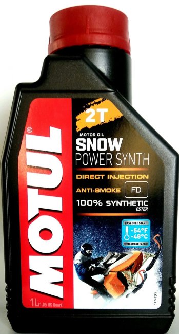 Масло Motul Snowpower 2T 100% синтетика, 4л