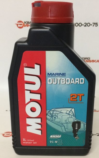 Масло Motul Outboard 1л лодочный мотор 2T