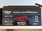 Аккумулятор морской WBR, 150 а/ч